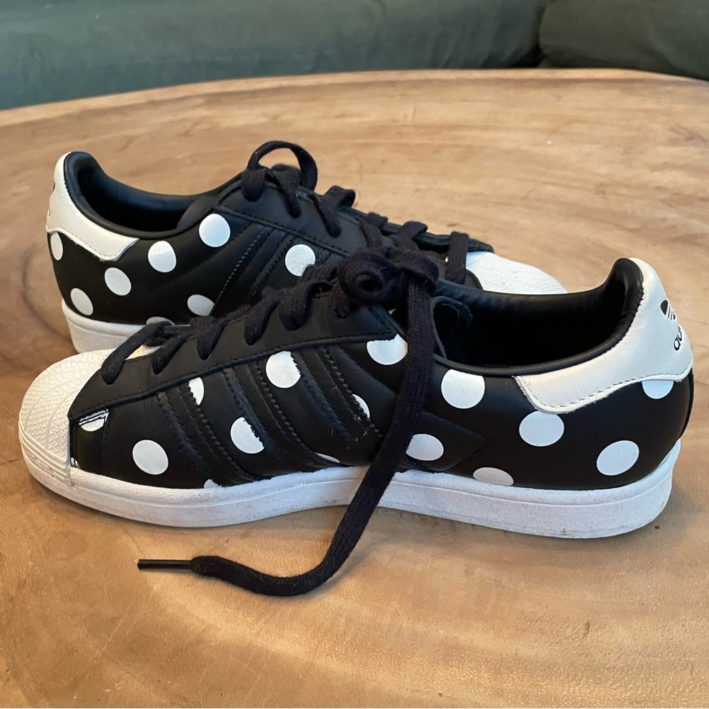 Adidas Superstar Polka Dot - Size 7.5